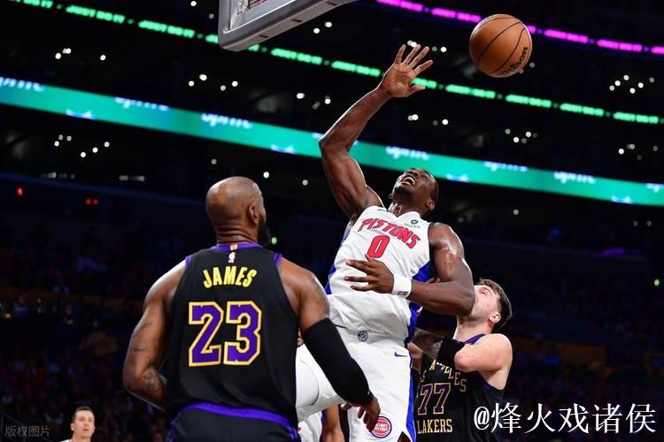 东契奇空砍30+5+11詹姆斯17分 湖人主场惨败活塞